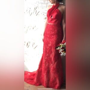 Sherri Hill size 8 in red
